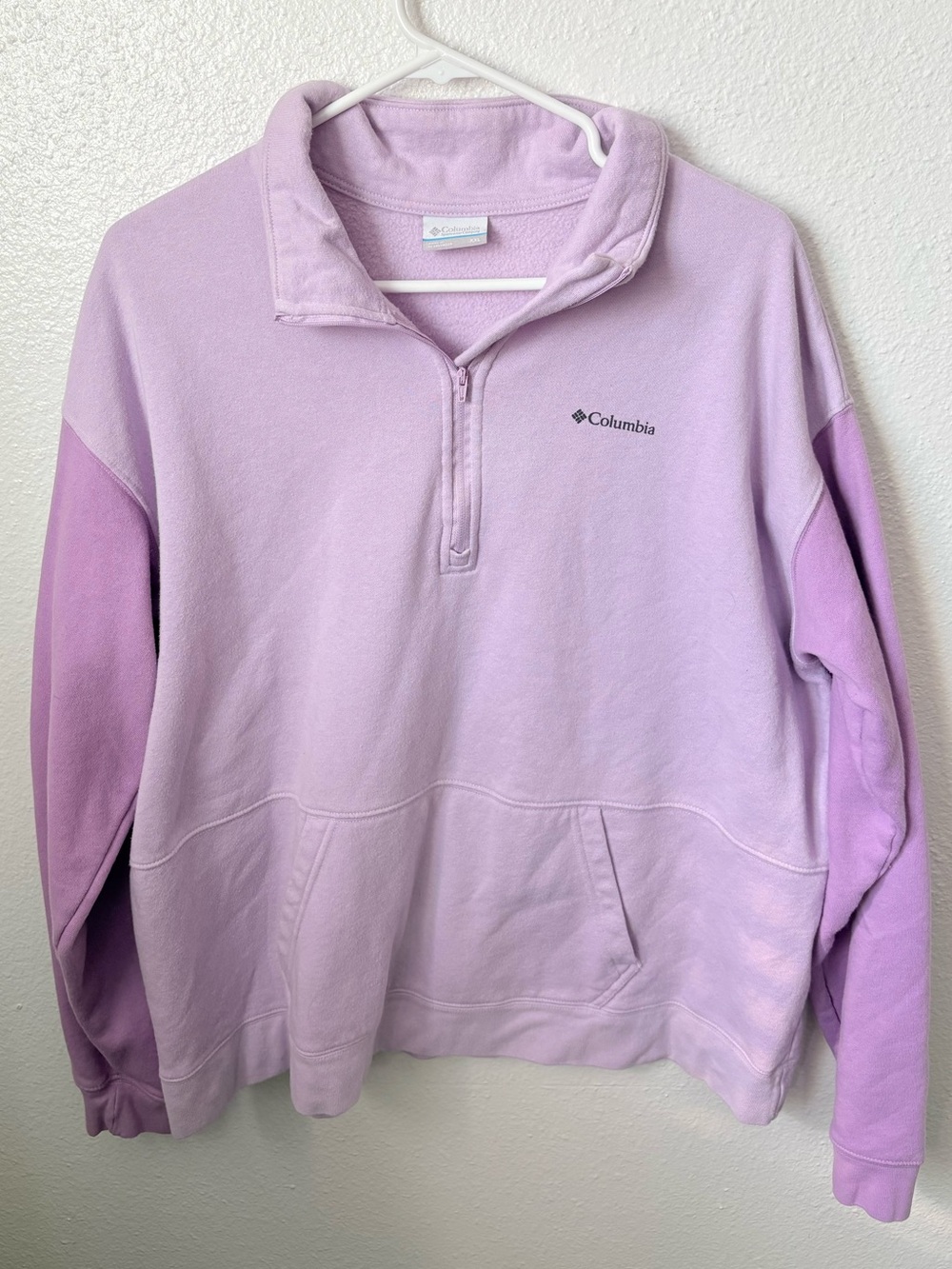 Columbia Lavender Half-Zip Pullover